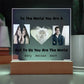 Mom Photo Acrylic Plaque with Kids Names-[Heartfelt Family Gift]