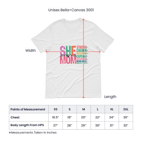 She Is Mom T-Shirt-[Heartfelt Family Gift]