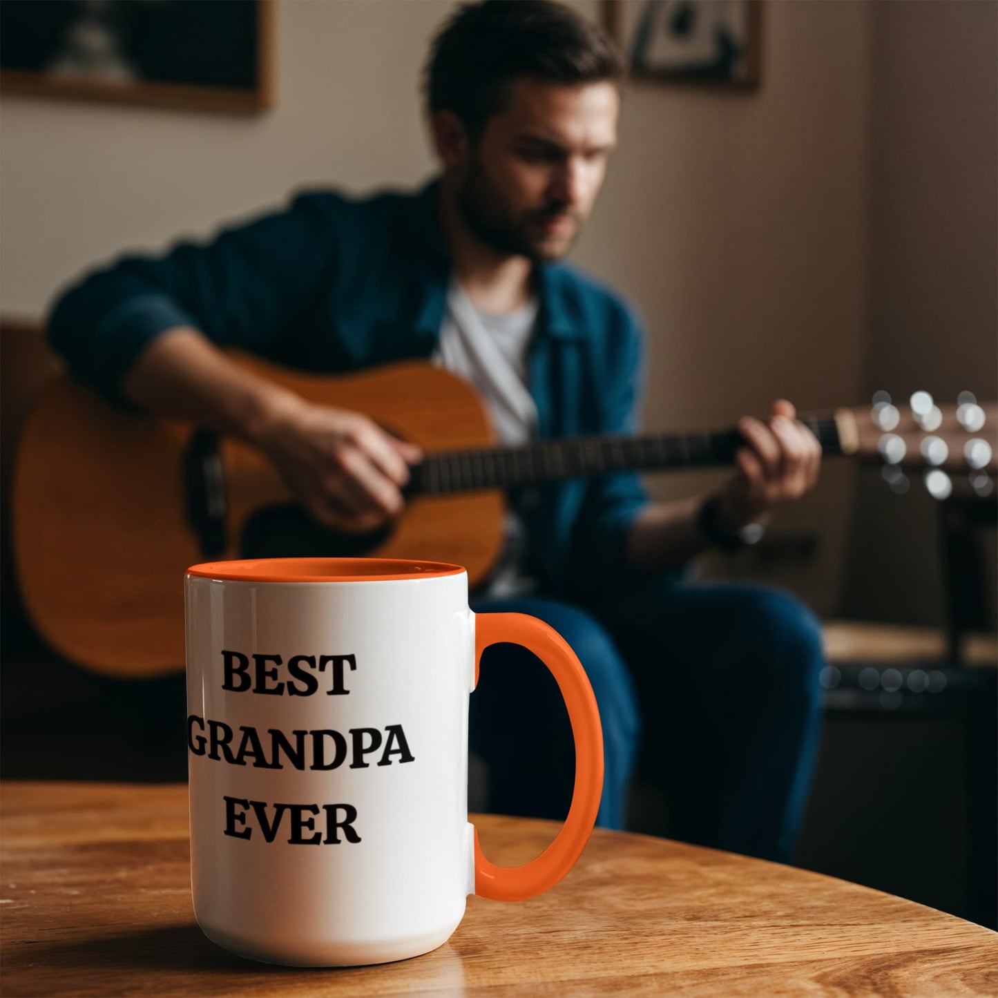 Best Grandma Ever Color Accent Mugs