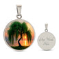 Weeping Willow Tree Engraved Necklace-[Heartfelt Family Gift]