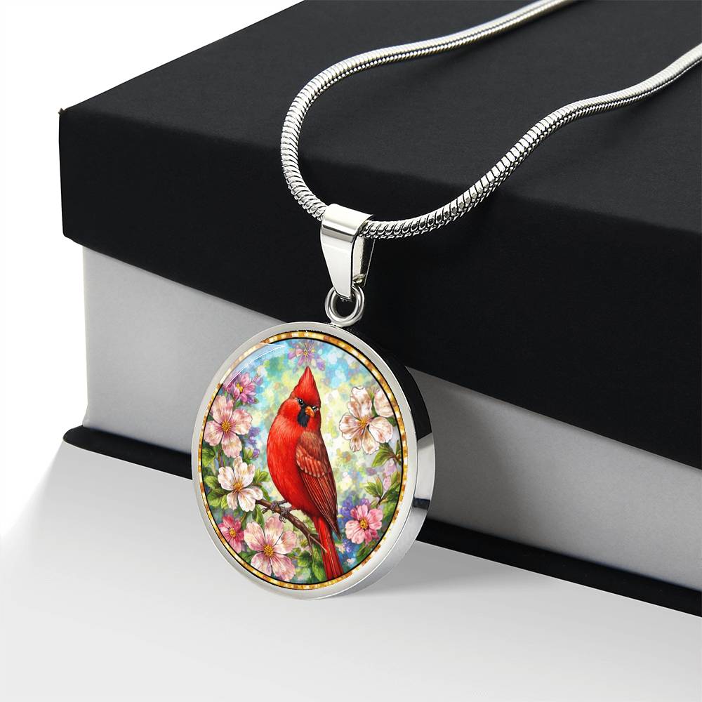 Cardinal Personalized Engraved Necklace Bracelet or Keychain