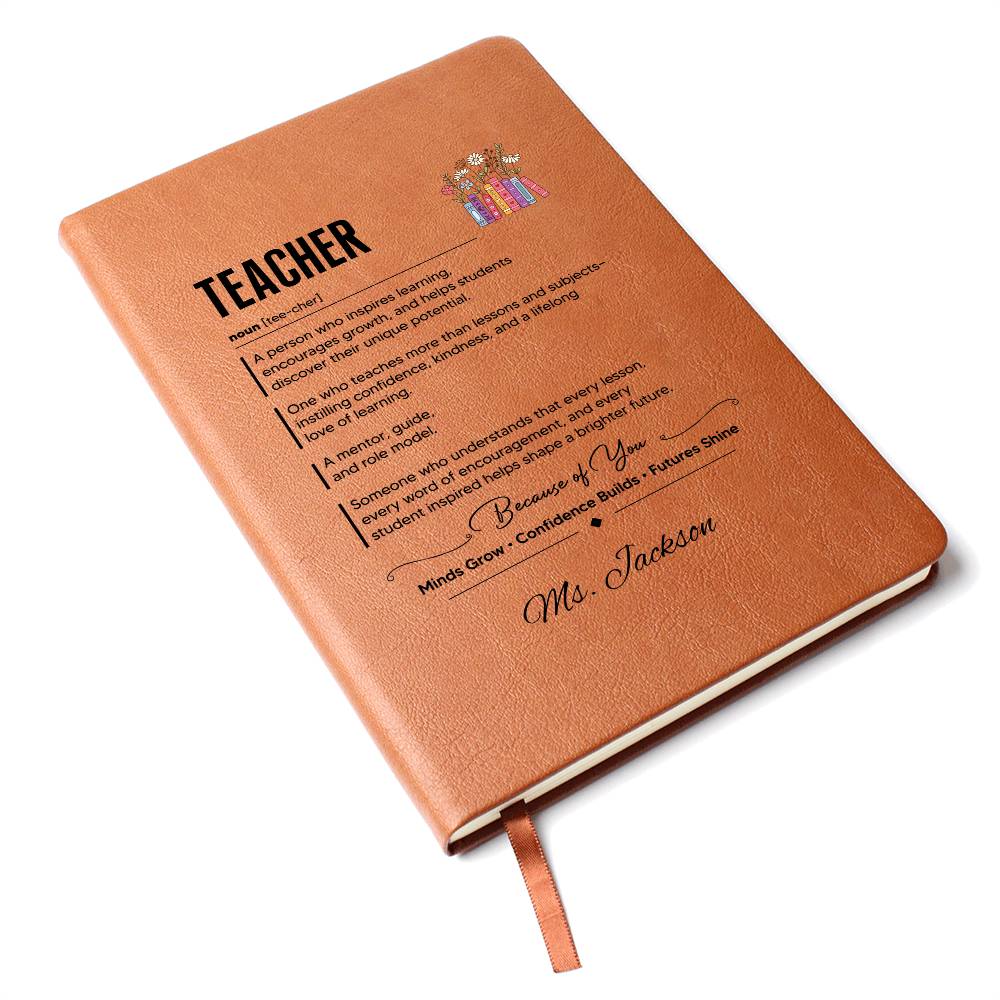 Personalized Teacher Journal