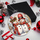 Snowman Acrylic Christmas Ornament-[Heartfelt Family Gift]
