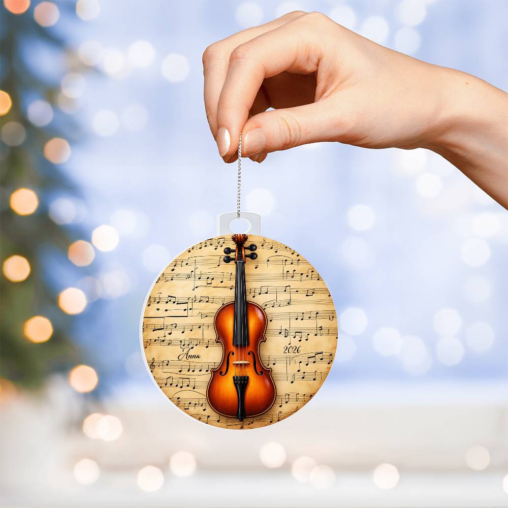 Violin Ornament