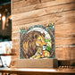Mama Lion and Cub Acrylic Square Plaque-[Heartfelt Family Gift]