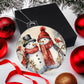 Snowman Acrylic Christmas Ornament-[Heartfelt Family Gift]
