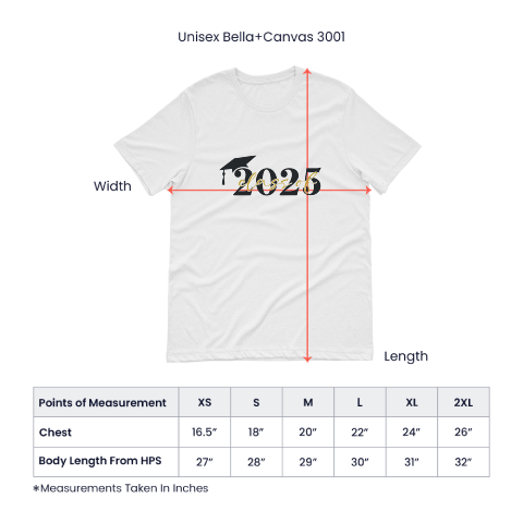 Senior Class of 2025  T-Shirt-[Heartfelt Family Gift]