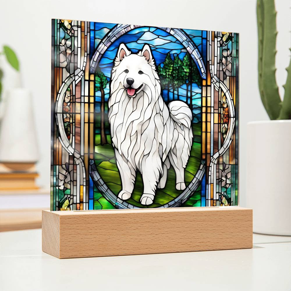 Great Pyrenees Acrylic Plaque-[Heartfelt Family Gift]