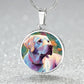 Labrador Retriever Pendant Necklace or Bangle Bracelet, Dog Breed Jewelry, Labrador Gift, Dog Lover Gift, Dog Jewelry, Dog mom gift, labrador  pendant, labrador mom-[Heartfelt Family Gift]