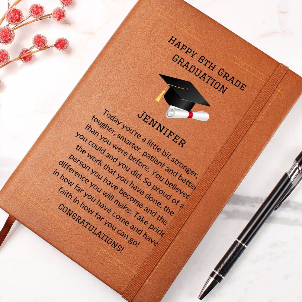 8th Grade Graduation Keepsake Journal