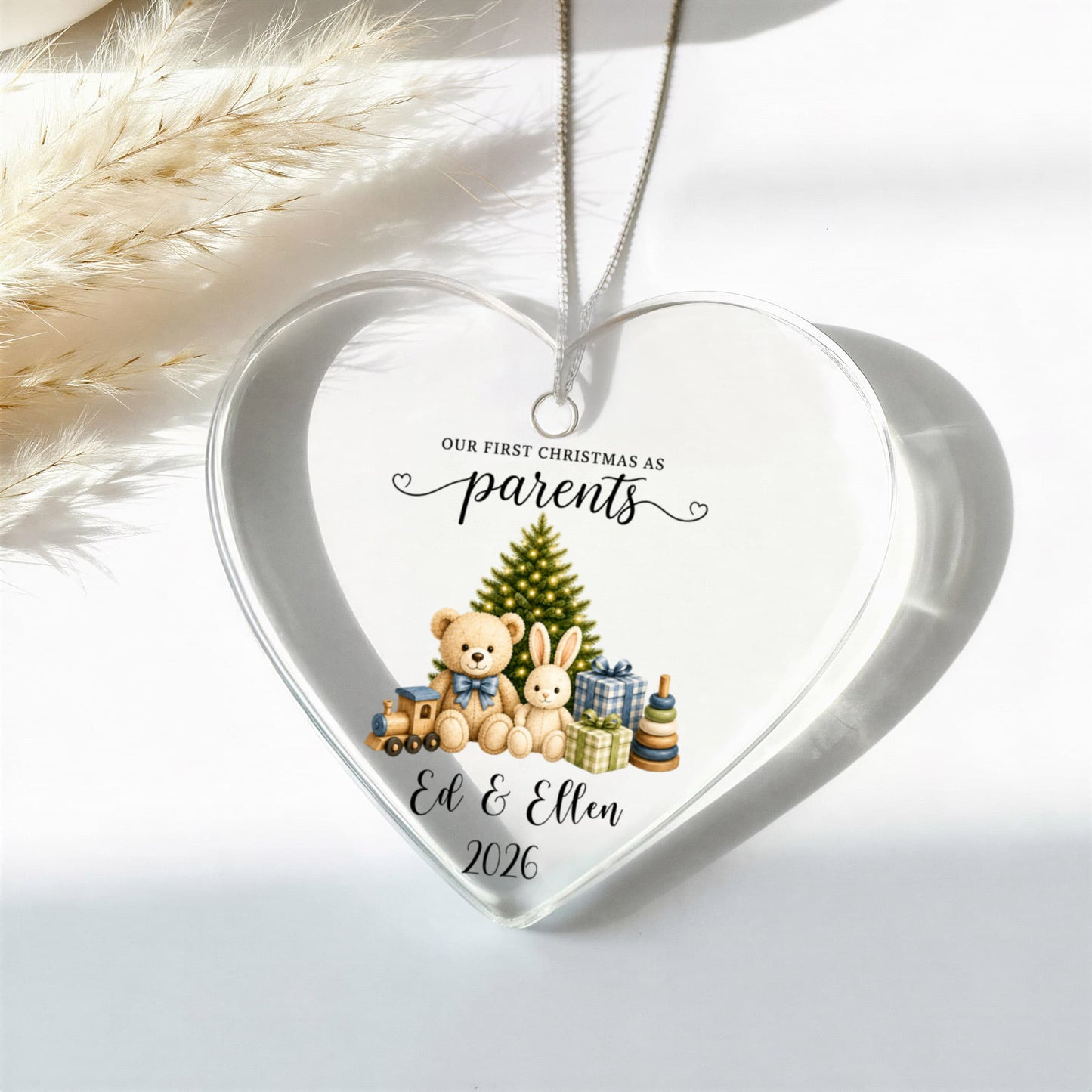 1st Christmas As Parents Ornament