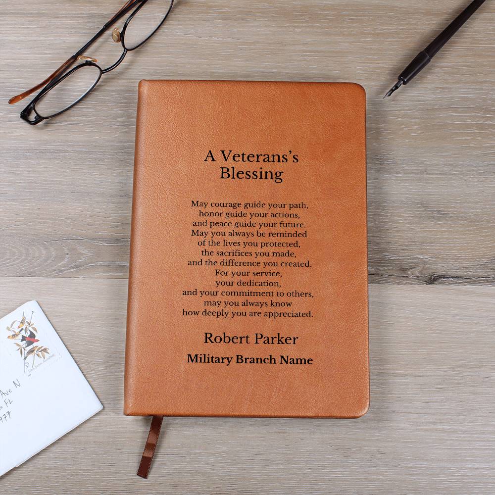 A Veteran's Blessing Prayer Journal