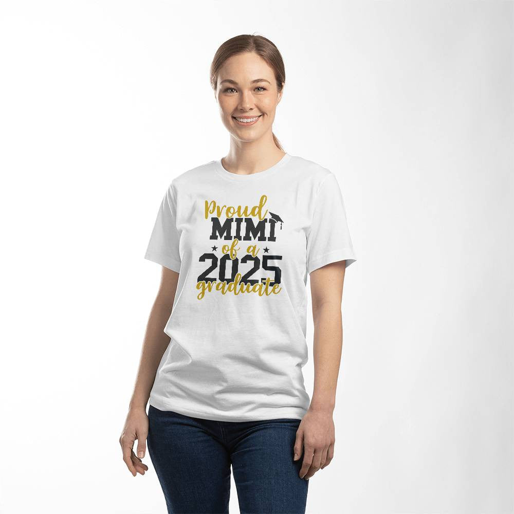 Proud Stepmom of a 2025 Graduate  T-Shirt-[Heartfelt Family Gift]