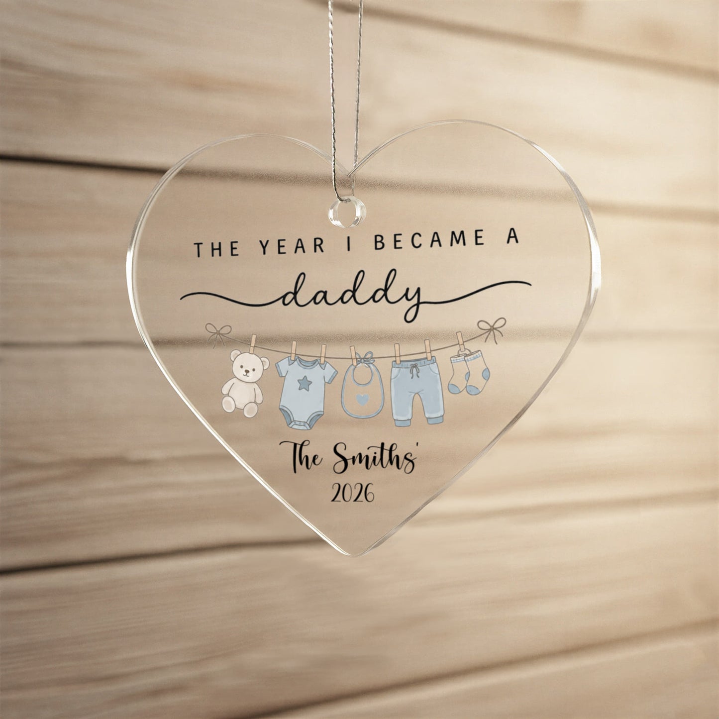 1st Christmas As Dad Ornament