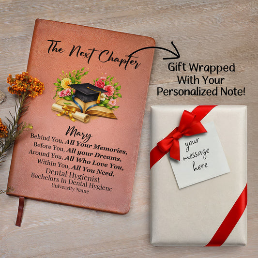 Personalized Dental Hygiene Graduation Journal Gift for Dental Assistant
