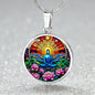 Buddha Necklace with Engraving-[Heartfelt Family Gift]
