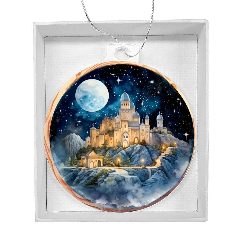 Acrylic Christmas Ornament-[Heartfelt Family Gift]