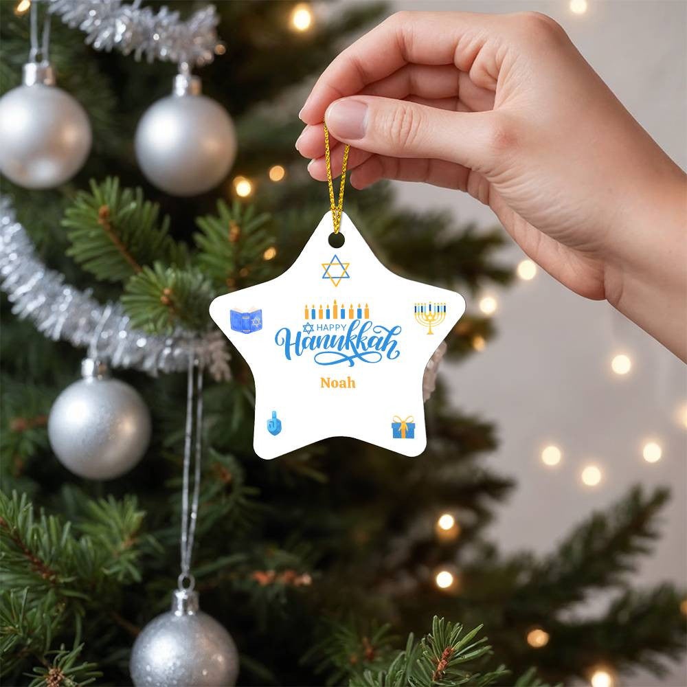 Hanukkah Start Ornament-[Heartfelt Family Gift]
