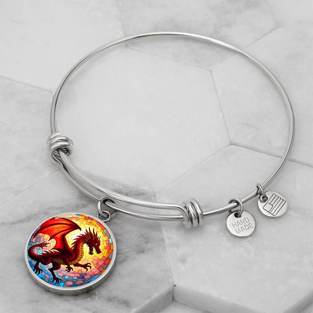 Red Dragon Pendant Necklace