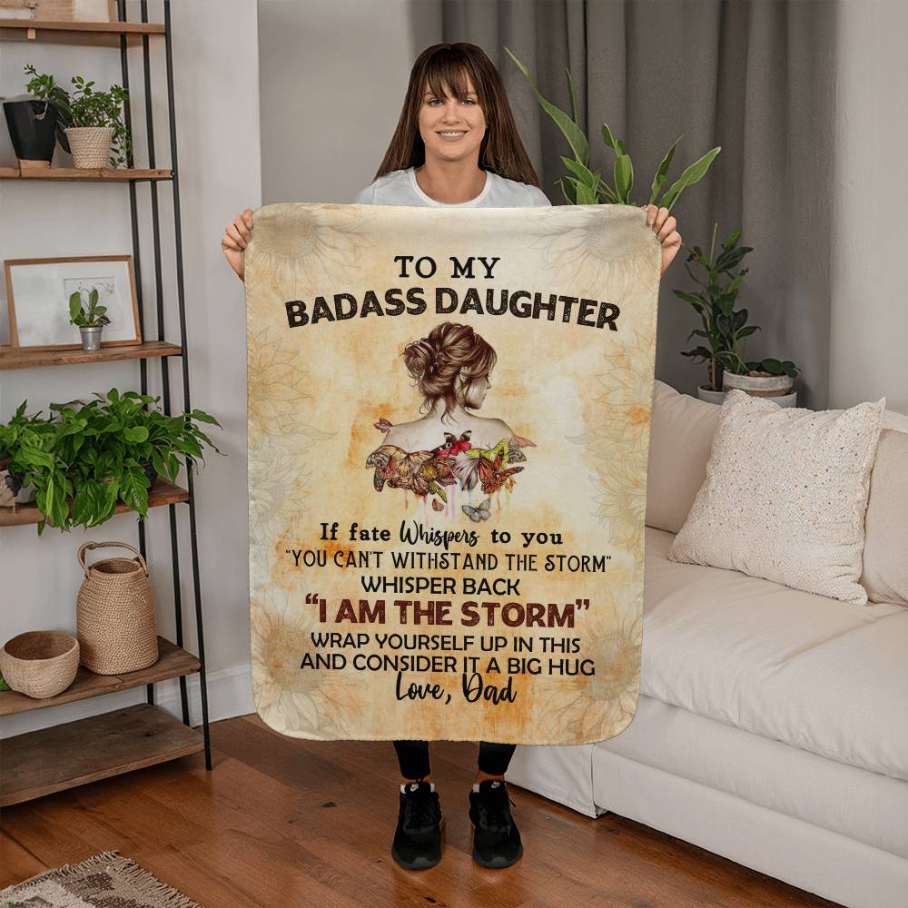 Sherpa Fleece Blanket (3:4)