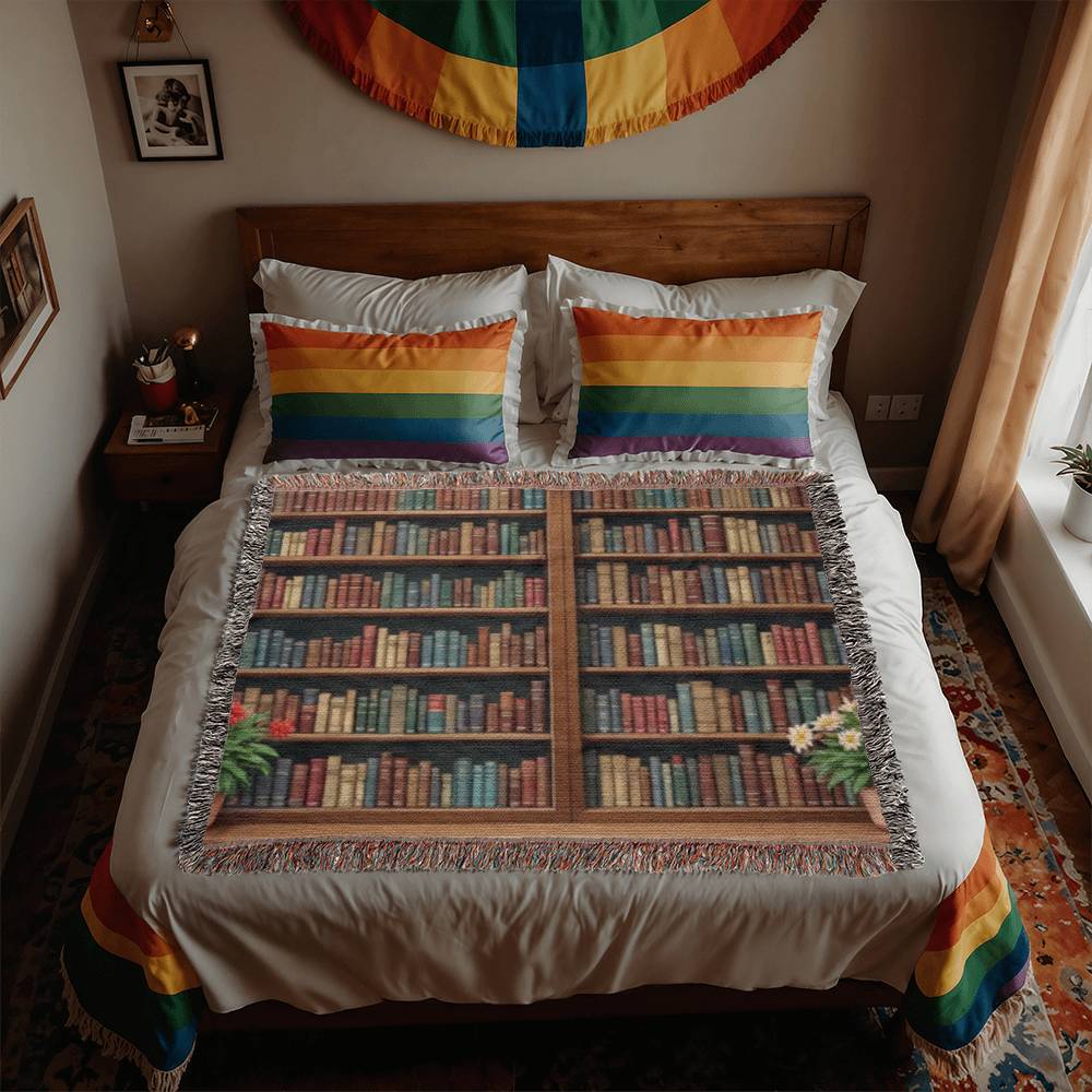 Personalized Book Reading Blanket