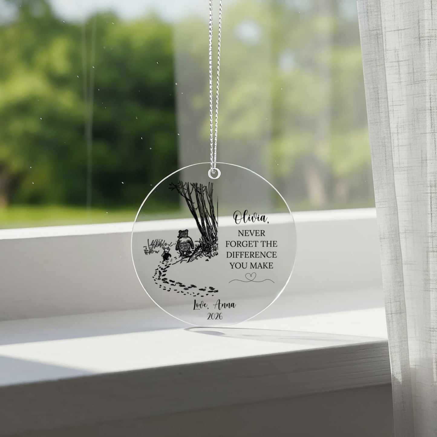 Difference Maker Heart Ornament