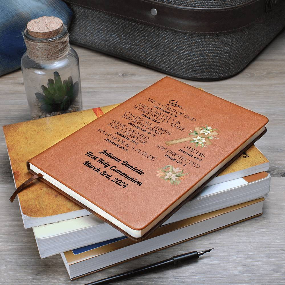 Personalized Bible Verse Journal for Girl or Woman-[Heartfelt Family Gift]