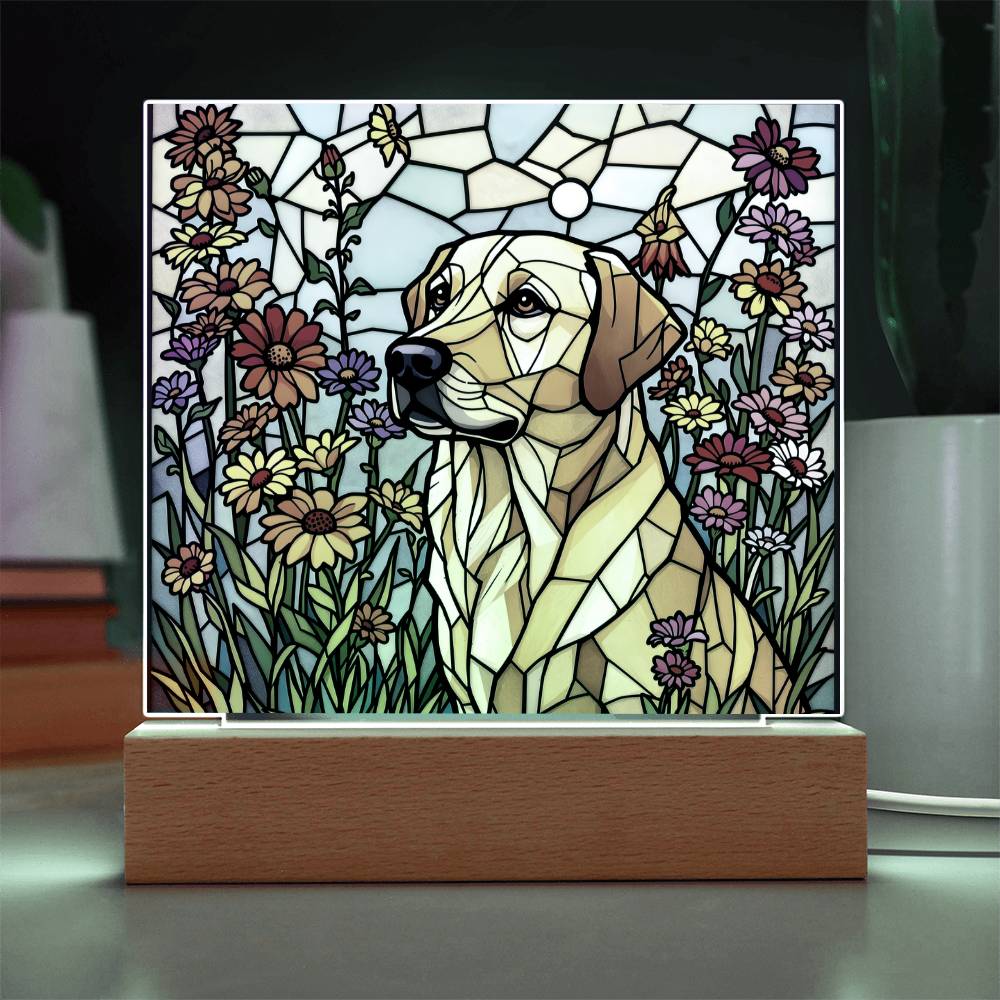 Labrador Retriever Lighted Plaque