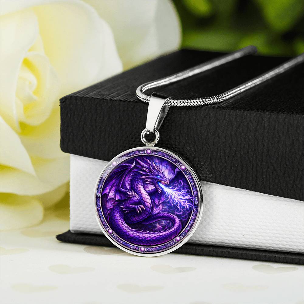 Personalized Purple Engraved Necklace Bracelet or Keychain
