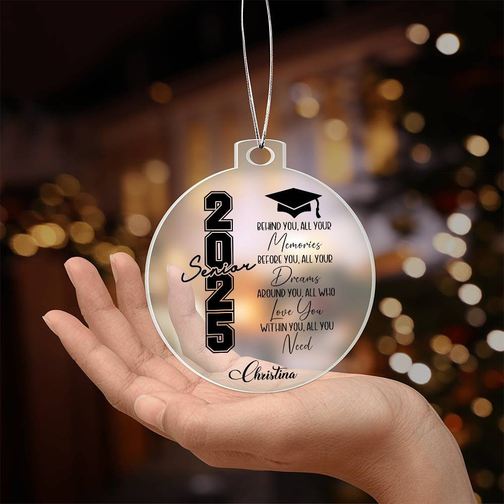 Class of 2025 Senior Graduation Ornament-[Heartfelt Family Gift]
