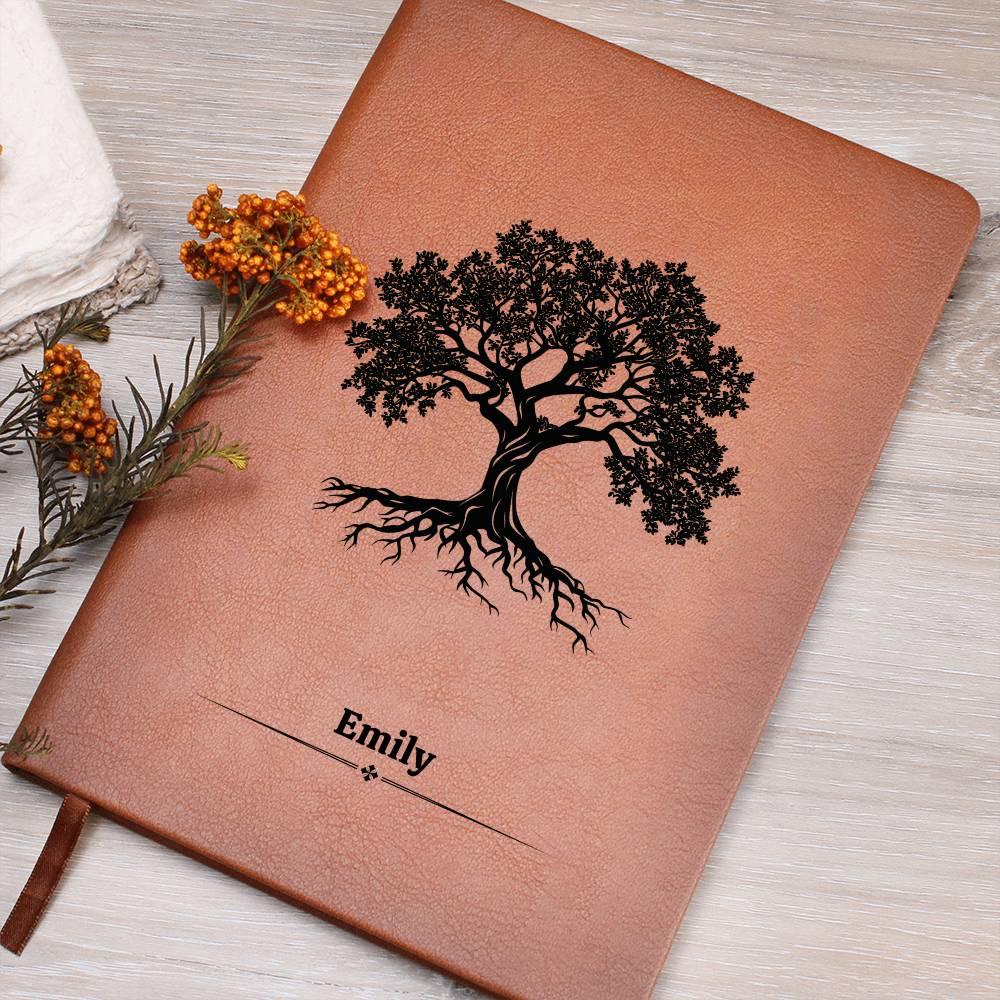 Tree of Life Vegan Leather Journal