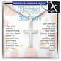 Easter Gift - Personalized Stainless Steel Cross Necklace - Engraved-[Heartfelt Family Gift]