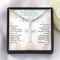 Easter Gift - Personalized Stainless Steel Cross Necklace - Engraved-[Heartfelt Family Gift]