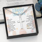 Easter Gift - Personalized Stainless Steel Cross Necklace - Engraved-[Heartfelt Family Gift]