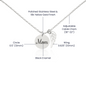 Class of 2025 Graduation Memorial Angel Wing Charm Necklace-[Heartfelt Family Gift]