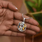Poodle Engraved Necklace in Gold or Silver-[Heartfelt Family Gift]
