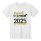 Proud Stepmom of a 2025 Graduate T-Shirt-[Heartfelt Family Gift]