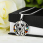 Dalmation Dog Engraved Necklace-[Heartfelt Family Gift]