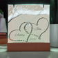 Names In The Sand Petite Ribbons Plaque & Necklace Gift Set-[Heartfelt Family Gift]