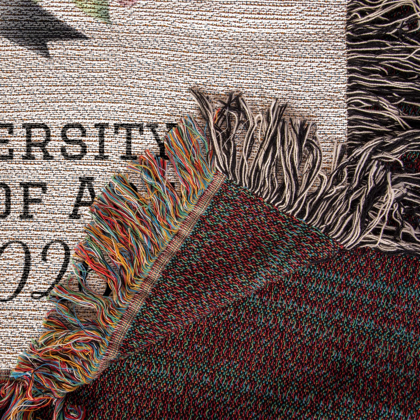 College Graduation Throw Blanket, Class of 2026 Keepsake, Custom Graduate Blanket, Graduation Gift Idea