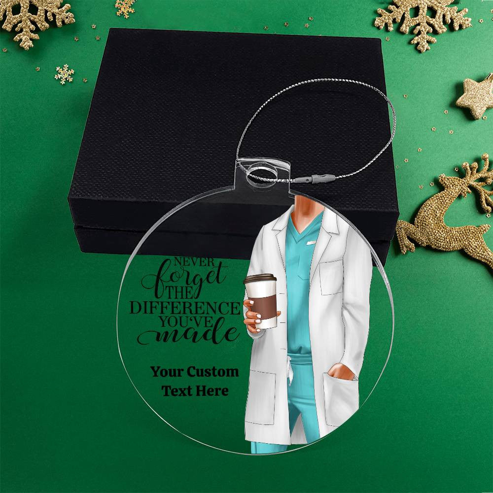 Personalized Nurse Doctor Christmas Ornament-[Heartfelt Family Gift]