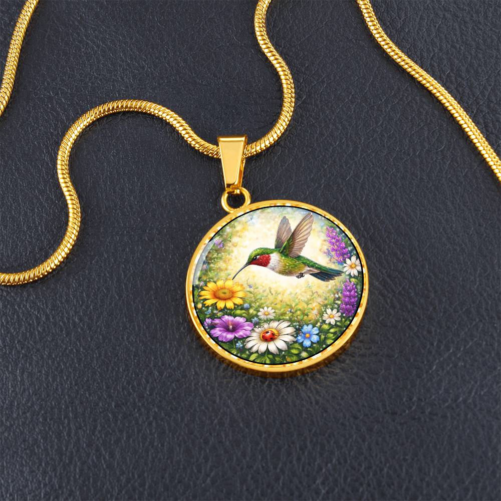 Hummingbird Personalized Engraved Necklace Bracelet or Keychain