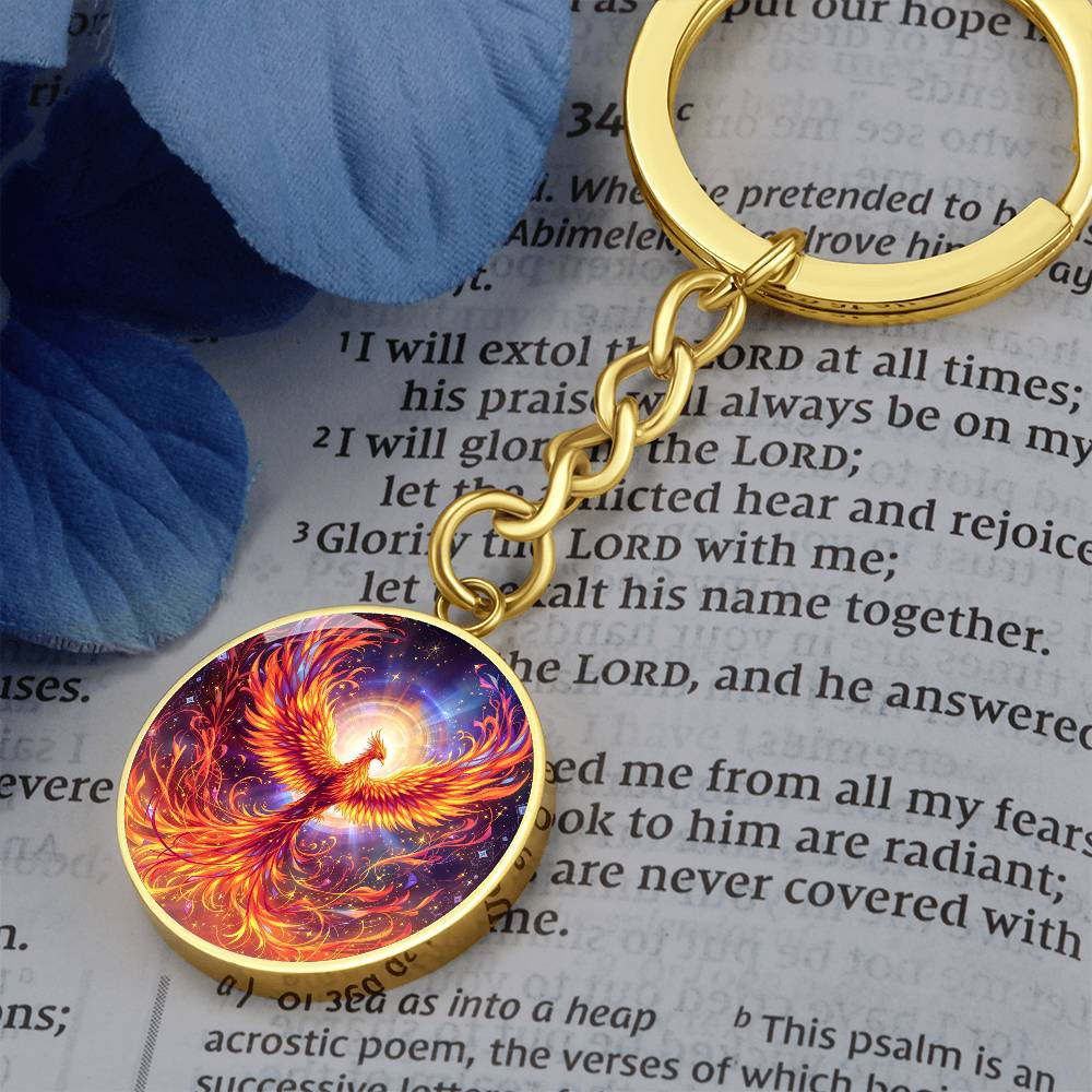 Rising Phoenix Pendant Necklace