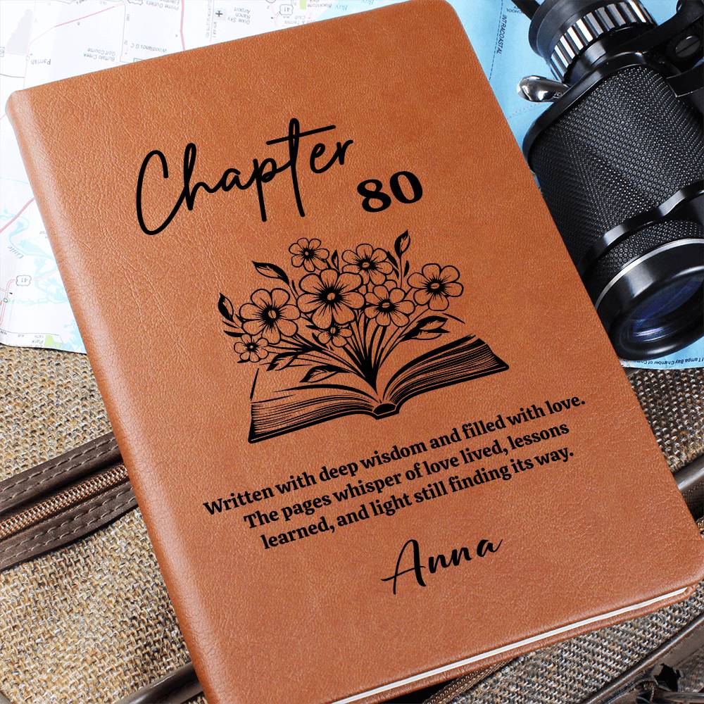 Personalized 80th Birthday Journal