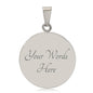 May Birth Flower Lily of the Valley Engraved Necklace-[Heartfelt Family Gift]