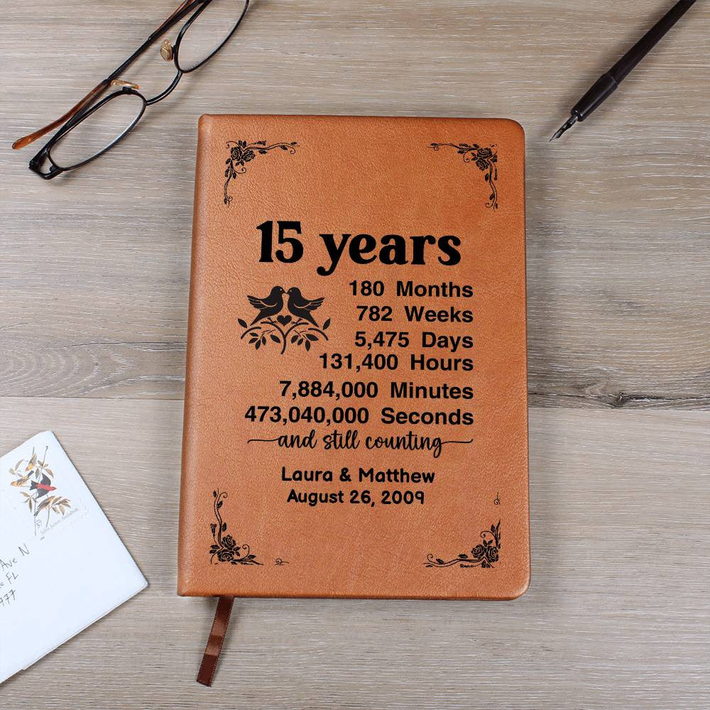 15th Wedding Anniversary Journal-[Heartfelt Family Gift]