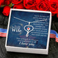 Nurse Wife Stethoscope Necklace - Thoughtful Gift for Her-[Heartfelt Family Gift]