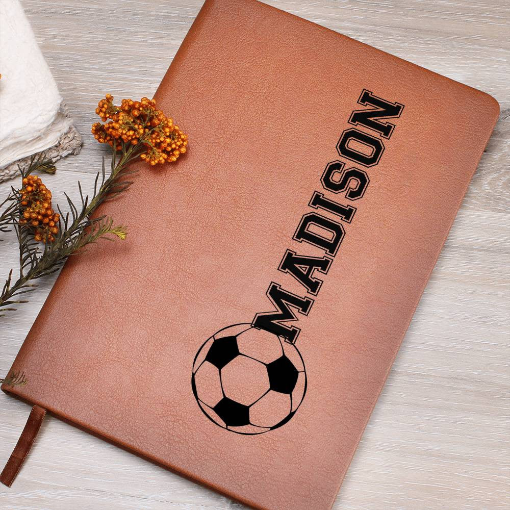 Personalized Soccer Player Journal-[Heartfelt Family Gift]