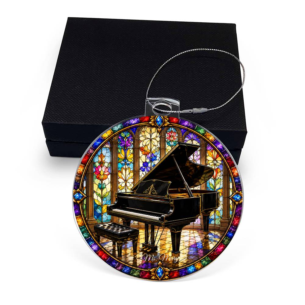 Piano Christmas Ornament Gift