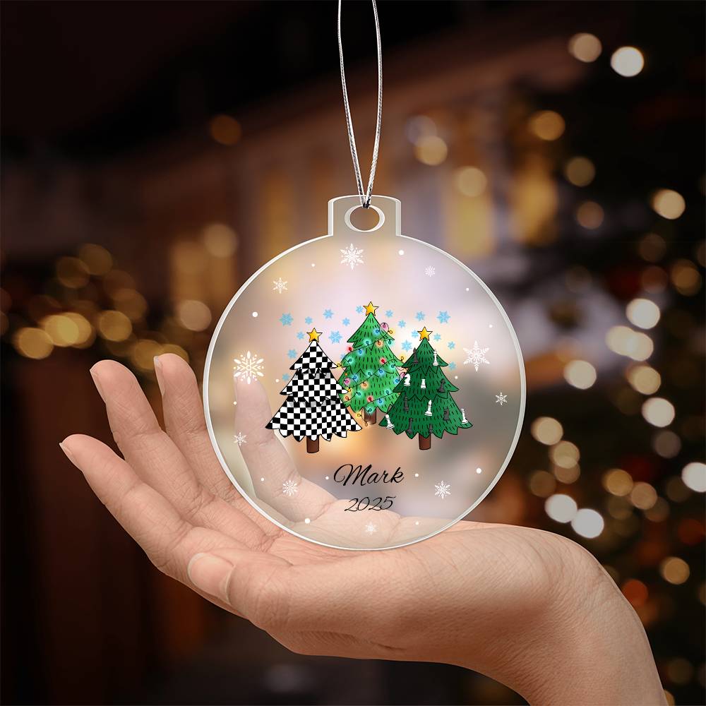 Chess Christmas Tree Ornament